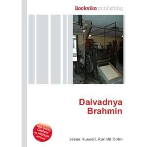  Daivadnya Brahmin Ronald Cohn Jesse Russell Books