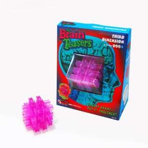  Brain Teasers Third Dimension Puzzle Game Toys & Games