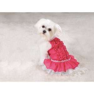  Dog Dress   East Side Collection Chiffon Ruffle Dress 