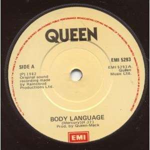  BODY LANGUAGE 7 INCH (7 VINYL 45) IRISH EMI 1982 QUEEN 