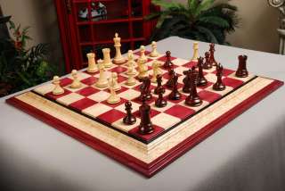 House of Staunton Chess Set   St Petersburg B Rosewood  