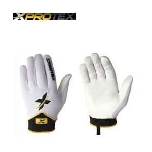  Xprotex Lyte Batting Glove   Women   Grey/Black   L 