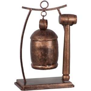  Recycled Brass Bell Suspended Antique Copper (each)