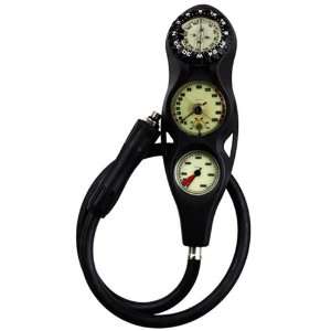    Sub Gear Pressure And Depth Gauge w/Compass