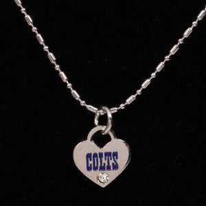  Indianapolis Colts Mini Heart 18 Necklace Sports 