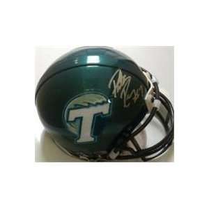 Patrick Ramsey autographed Football Mini Helmet (Tulane)