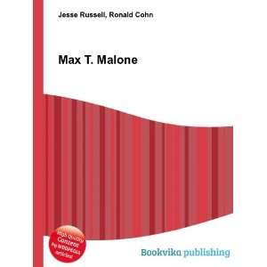  Max T. Malone Ronald Cohn Jesse Russell Books