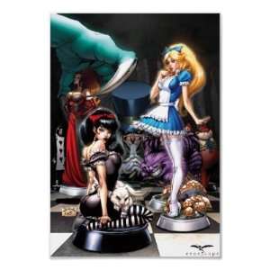  Beyond Wonderland 5 B   Chess piece Alice, Queen Posters 