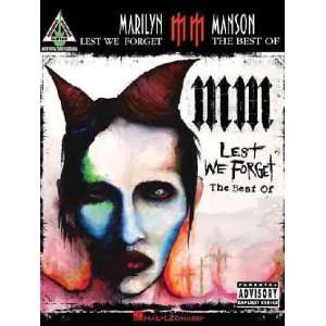  The Best of Marilyn Manson Marilyn (CRT) Manson Books