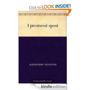   sposi (Italian Edition) Alessandro Manzoni  Kindle Store