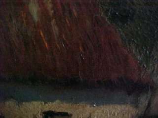 George Henry Bogert Oil Painting WINDMILL SCENE 20X24  