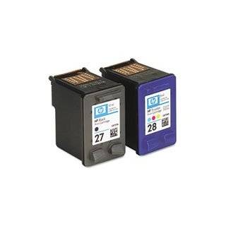   HP 27 HP 28. Includes Cartridges for 1ea HP 27 Black + 1ea HP 28 Tri