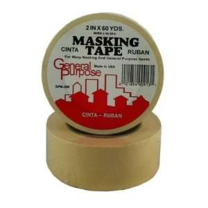 Masking Tape General Purpose SECONDS   2 x 60 yds Case Pack 24
