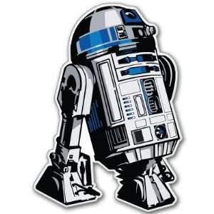  Star Wars Astromech Droid R2 D2 bumper sticker 4 x 4 