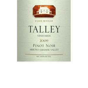  2009 Talley Pinot Noir Arroyo Grande Valley Estate 750ml 