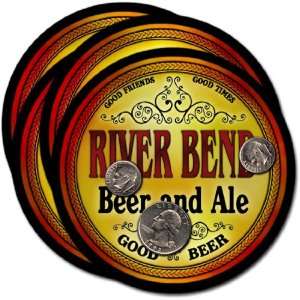  River Bend, NC Beer & Ale Coasters   4pk 