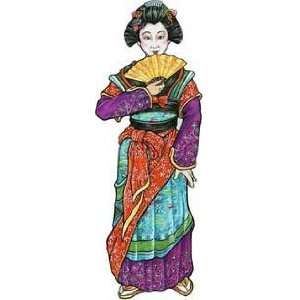  Geisha Girl Cutout 