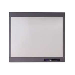  InView Custom Whiteboard, 23 x 20, Graphite Frame