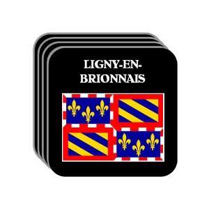  Bourgogne (Burgundy)   LIGNY EN BRIONNAIS Set of 4 Mini 
