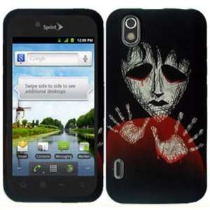 Zombie TPU Case Cover for LG Optimus White Cell Phones 