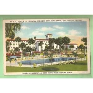   Vintage The Riviera Hotel Near Daytona Beach Florida 