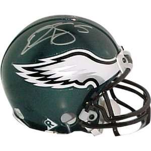  Donovan McNabb Philadelphia Eagles Autographed Mini Helmet 
