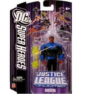    Justice League Unlimited Sinestro Action Figure Toys & Games