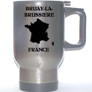  France   BRUAY LA BRUSSIERE Stainless Steel Mug 