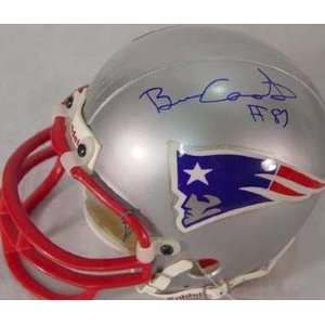  Ben Coates (New England Patriots) Football Mini Helmet 