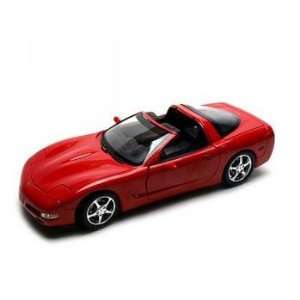    2003 Chevrolet Corvette C5 Coupe Red Diecast Car 1/18 Toys & Games