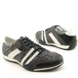 Steve Madden Mens Kareem 7M black white sneaker shoe  