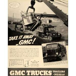  1939 Ad GMC Industrial Trucks New York Trailers Diesel 