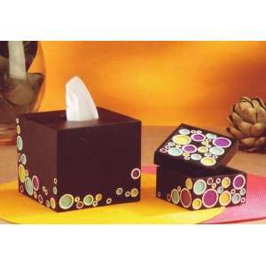  Bubble Mod Tissue Box and Trinket Box Set