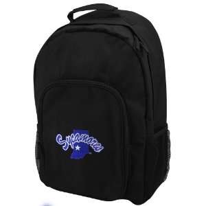  NCAA Indiana State Sycamores Black Domestic Backpack 