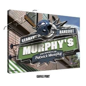  Seattle Seahawks Personalized Sports Pub Print Sports 
