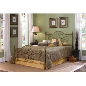  Fashion Bed Group B31275 Hayley Bed, Antique Brass