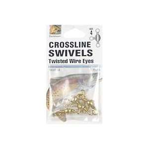  SWIVELS CROSSLINE SP BRS SZ 4