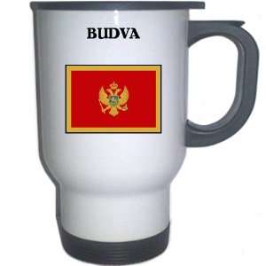  Montenegro   BUDVA White Stainless Steel Mug Everything 