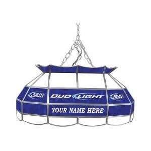  Customized Bud Light 28 Inch Stained Glass Pool Ta   28 G 