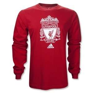  adidas Liverpool 2011 Giant Crest T Shirt Sports 