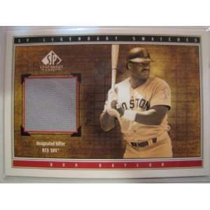   Don Baylor Red Sox Swatches GU Jersey Insert BV $8