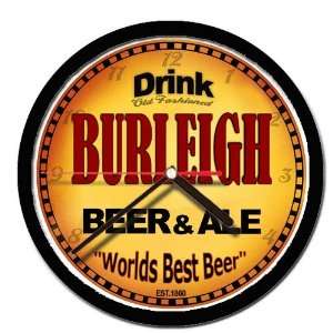  BURLEIGH beer and ale cerveza wall clock 