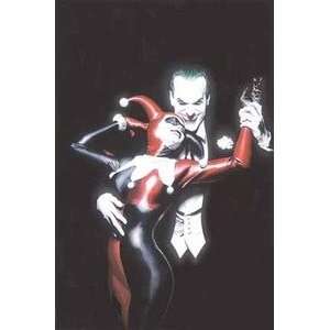  Tango With Evil Fine Art Alex Ross Joker and Harley Quinn 