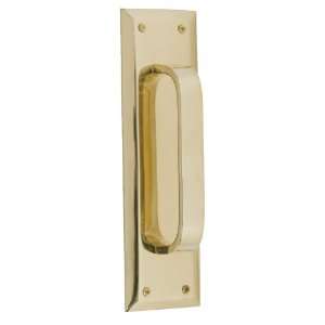    Brass Accents A07 P5401 Quaker Pull and Plate