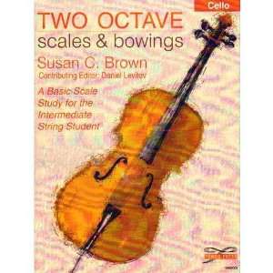  Brown, Susan   Two Octave Scales & Bowings   Cello   Tempo 