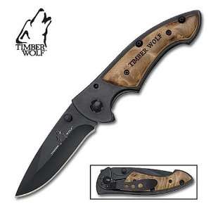    Timber Wolf Woodland Survival Folding Knife