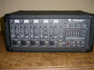 peavey xr 560 powered mixer super nice unit used powered up that was 