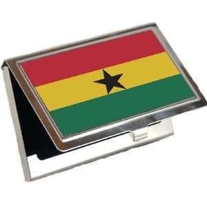  Ghana Flag Business Card Holder