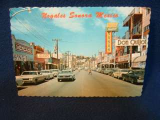 NogalesNogales Sonora Mexico. Obrigon Avenue. Fine vintage 1960s scene 