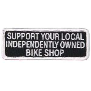 Support Your Local Shop Patch Automotive